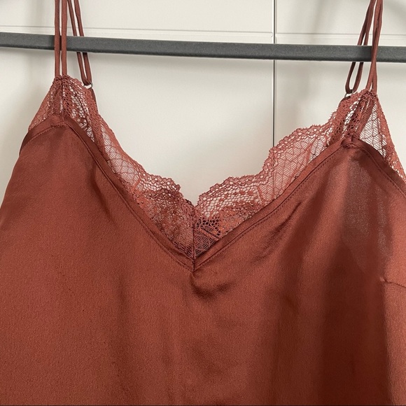 Abercrombie and Fitch Lace Satin Camisole - Picture 4 of 7